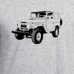 Fj 40 Three Quarter Angle View Spor Grey T Shirt