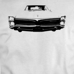 1973 Gto Grill View White T Shirt
