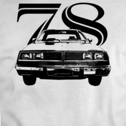 1978 Challenger Grill View With Year Light Color T Shirt