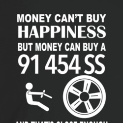 Money Can't Buy Happiness 1991 454 Ss Dark Color T Shirt