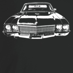 1972 Skylark Grill View Dark Color T Shirt
