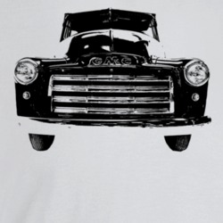 1949 Gmc 100 Truck Grill View Light Color T Shirt