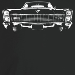 1967 Cadillac Deville Grill View Dark Color T Shirt