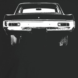 1971 Scamp Rear View Dark Color T Shirt