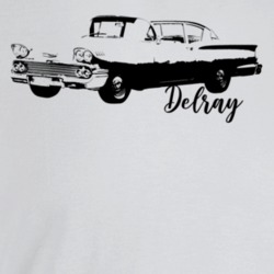 1958 Delray Three Quarter Angle View With Year And Model Name Super Co