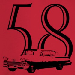 1958 Delray Three Quarter Angle View With Year Super Comfy Light Color
