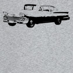 1958 Delray Three Quarter Angle View Super Comfy Light Color T Shirt