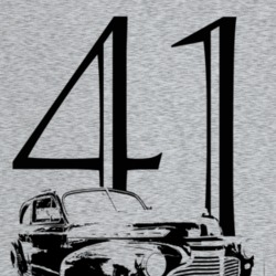 1941 Deluxe Three Quarter Angle View With Year And Model Name Super Co