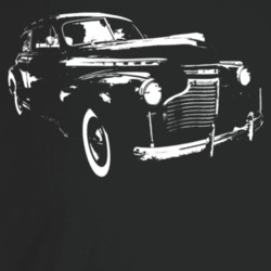 1941 Deluxe Three Quarter Angle View Super Comfy Dark Color T Shirt