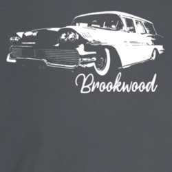 1958 Brookwood Wagon Three Quarter Angle View With Model Name Super Co