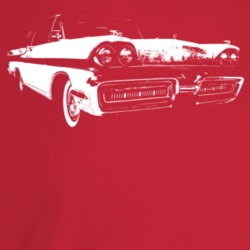 1958 Park Lane Three Quarter Angle View Dark Color T Shirt
