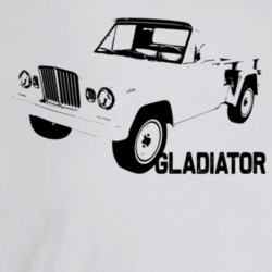 1962 Jeep Gladiator Three Quarter Angle View With Model Name Light Col