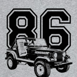 1986 Jeep Cj-7 Renegade Three Quarter Angle View With Year Light Color
