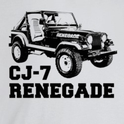 1986 Jeep Cj-7 Renegade Three Quarter Angle View With Model Name Light