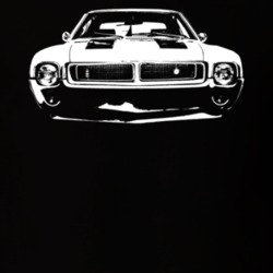 1969 Amc Grill View Dark Color T Shirt