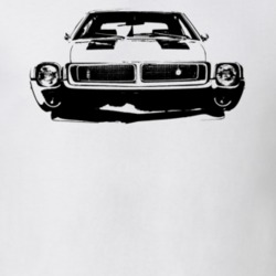 1969 Amc Grill View Light Color T Shirt