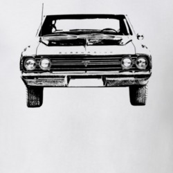 1964 Cutlass Grill View Light Color T Shirt