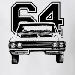 1964 Cutlass Grill View With Year Light Color T Shirt