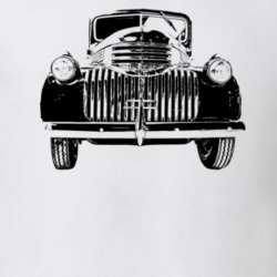 1946 Chevy Pickup Grill View Light Color T Shirt
