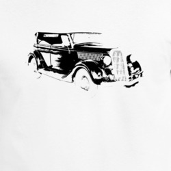 1935 Deluxe Phaeton Three Quarter Angle View Light Color T Shirt