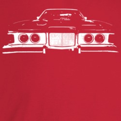1974 Cougar Grill View Dark Color T Shirt