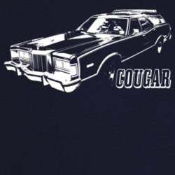 1977 Cougar Villager Wagon Three Quarter Angle View With Model Name Da
