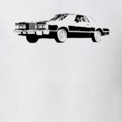 1979 Cougar Three Quarter Angle View Light Color T Shirt