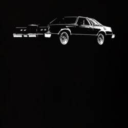 1979 Cougar Three Quarter Angle View Dark Color T Shirt