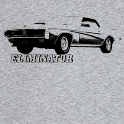1969 Cougar Eliminator Three Quarter Angle View With Model Name Light 