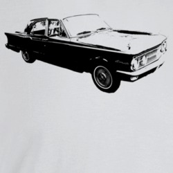 1960 Comet Three Quarter Angle View Light Color T Shirt