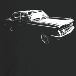 1960 Comet Three Quarter Angle View Dark Color T Shirt