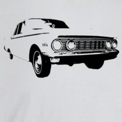 1961 Comet Three Quarter Angle View Light Color T Shirt