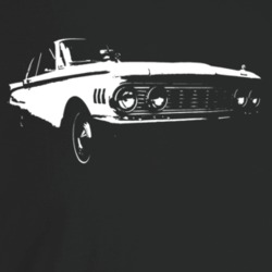 1961 Comet Three Quarter Angle View Dark Color T Shirt