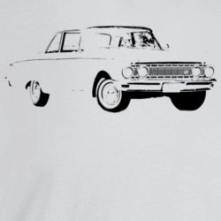 1962 Comet Three Quarter Angle View Light Color T Shirt