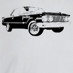 1963 Comet Three Quarter Angle View Light Color T Shirt