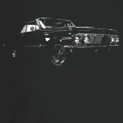 1963 Comet Three Quarter Angle View Dark Color T Shirt