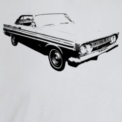 1964 Comet Three Quarter Angle View Light Color T Shirt