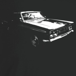 1964 Comet Three Quarter Angle View Dark Color T Shirt