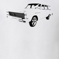 1965 Comet Villager Station Wagon Three Quarter Angle View Light Color
