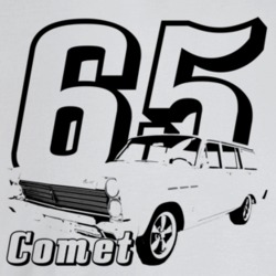 1965 Comet Villager Station Wagon Three Quarter Angle View With Year A