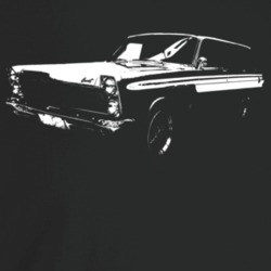1965 Comet Villager Station Wagon Three Quarter Angle View Dark Color 