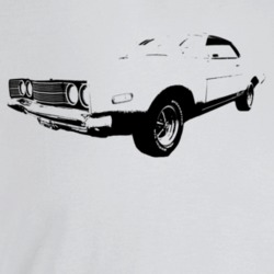 1968 Comet Three Quarter Angle View Light Color T Shirt