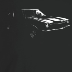1970 Comet Three Quarter Angle View Dark Color T Shirt