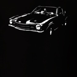 1971 Comet Three Quarter Angle View Dark Color T Shirt