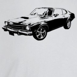 1972 Comet Three Quarter Angle View Light Color T Shirt