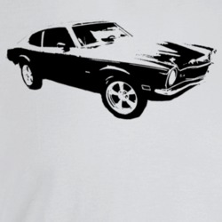 1973 Comet Three Quarter Angle View Light Color T Shirt
