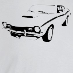 1974 Comet Three Quarter Angle View Light Color T Shirt
