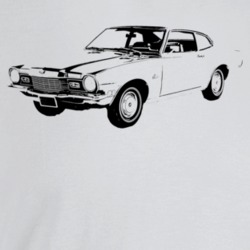 1975 Comet Three Quarter Angle View Light Color T Shirt