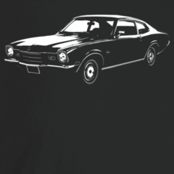 1975 Comet Three Quarter Angle View Dark Color T Shirt