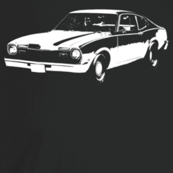 1976 Comet Three Quarter Angle View Dark Color T Shirt